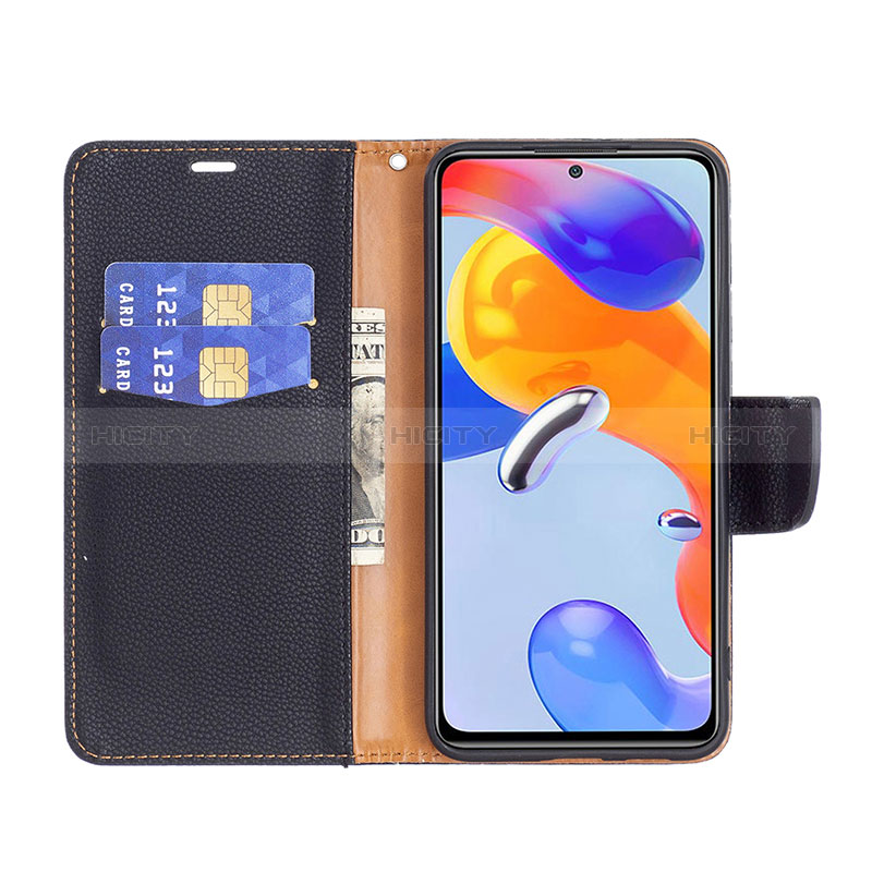 Coque Portefeuille Livre Cuir Etui Clapet B06F pour Xiaomi Redmi Note 11 Pro 4G Plus