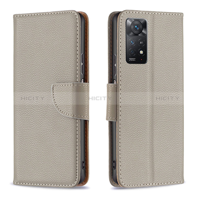 Coque Portefeuille Livre Cuir Etui Clapet B06F pour Xiaomi Redmi Note 11 Pro 4G Plus