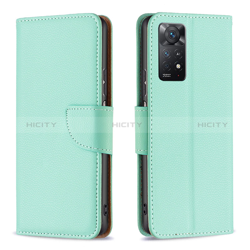 Coque Portefeuille Livre Cuir Etui Clapet B06F pour Xiaomi Redmi Note 11 Pro 4G Plus