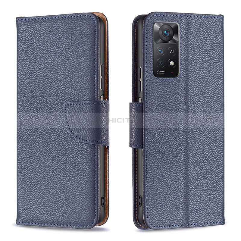 Coque Portefeuille Livre Cuir Etui Clapet B06F pour Xiaomi Redmi Note 11 Pro 4G Plus