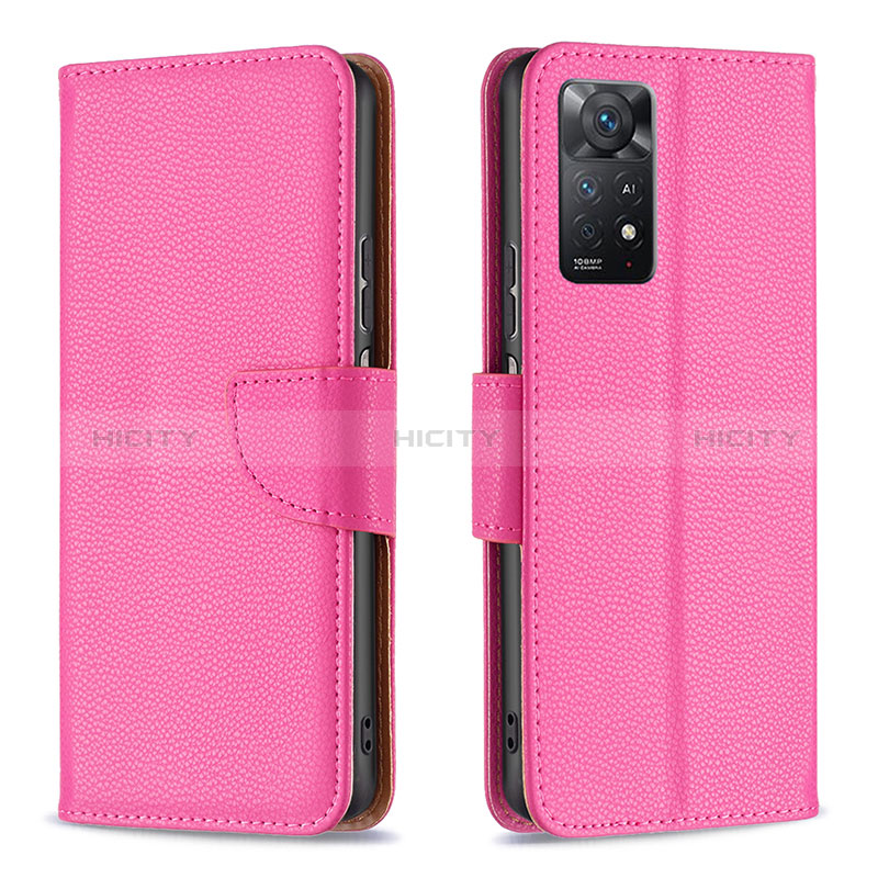 Coque Portefeuille Livre Cuir Etui Clapet B06F pour Xiaomi Redmi Note 11 Pro 4G Plus