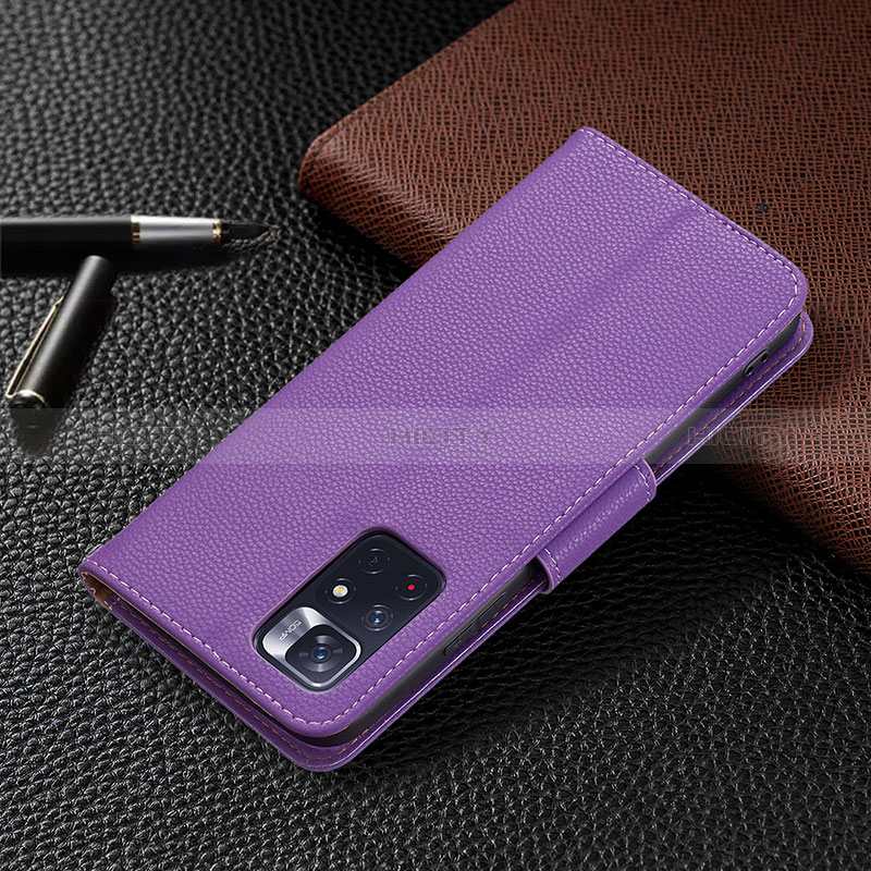 Coque Portefeuille Livre Cuir Etui Clapet B06F pour Xiaomi Redmi Note 11S 5G Plus