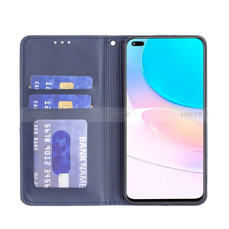 Coque Portefeuille Livre Cuir Etui Clapet B07F pour Huawei Honor 50 Lite Plus