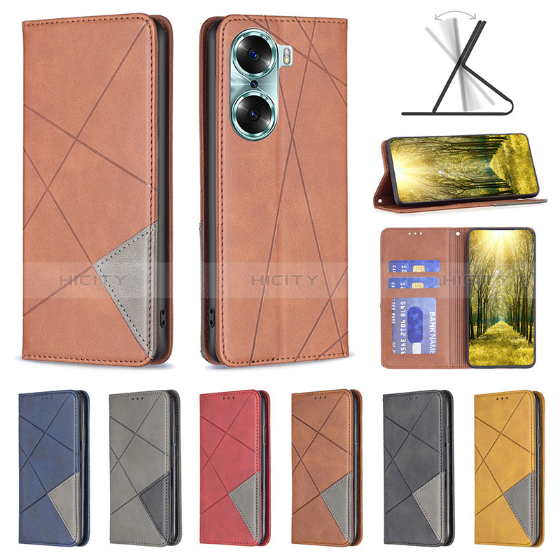 Coque Portefeuille Livre Cuir Etui Clapet B07F pour Huawei Honor 60 5G Plus