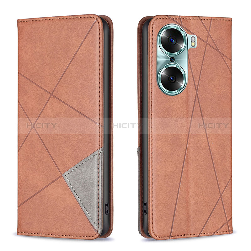 Coque Portefeuille Livre Cuir Etui Clapet B07F pour Huawei Honor 60 Pro 5G Plus