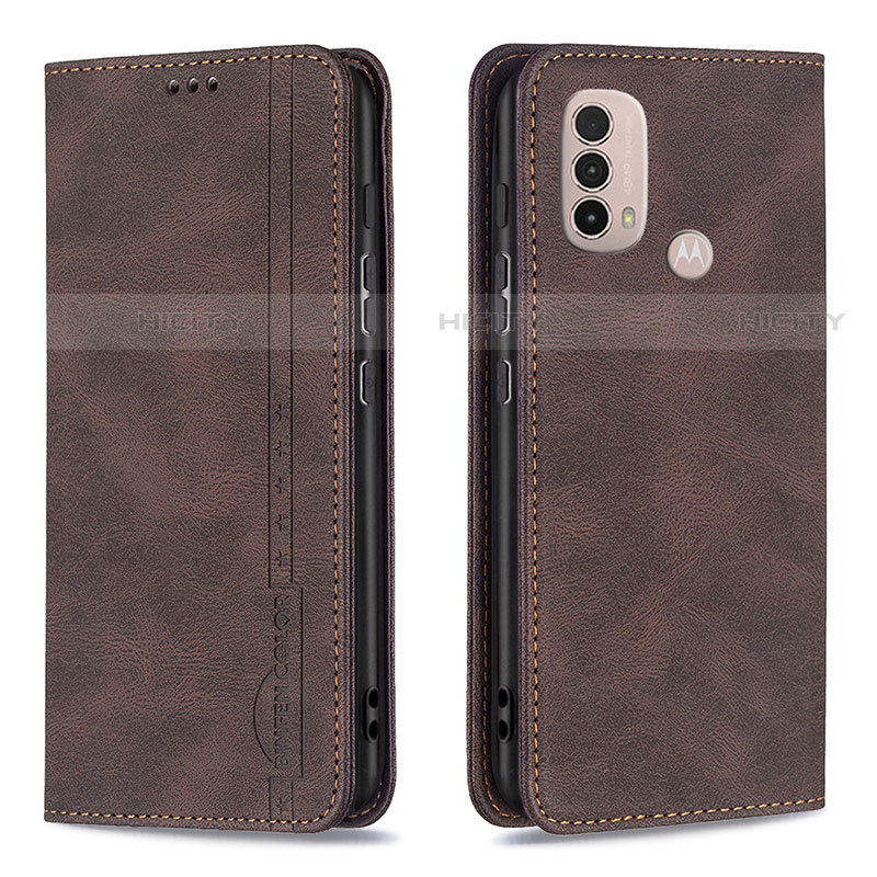 Coque Portefeuille Livre Cuir Etui Clapet B07F pour Motorola Moto E20 Plus