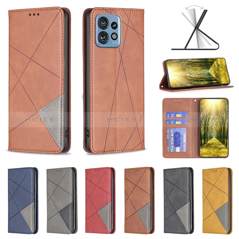 Coque Portefeuille Livre Cuir Etui Clapet B07F pour Motorola Moto Edge Plus (2023) 5G Plus