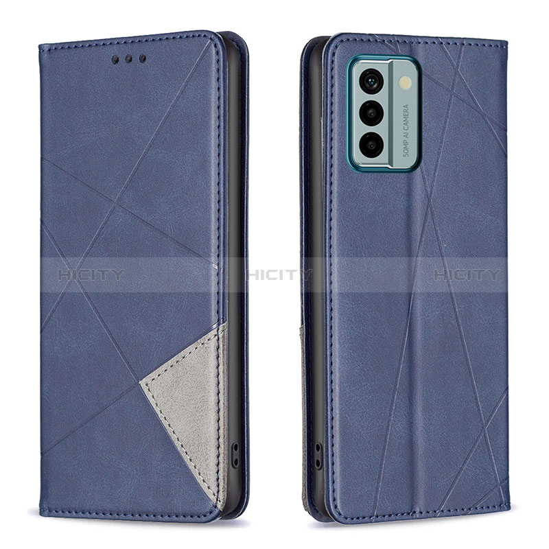 Coque Portefeuille Livre Cuir Etui Clapet B07F pour Nokia G22 Bleu Plus