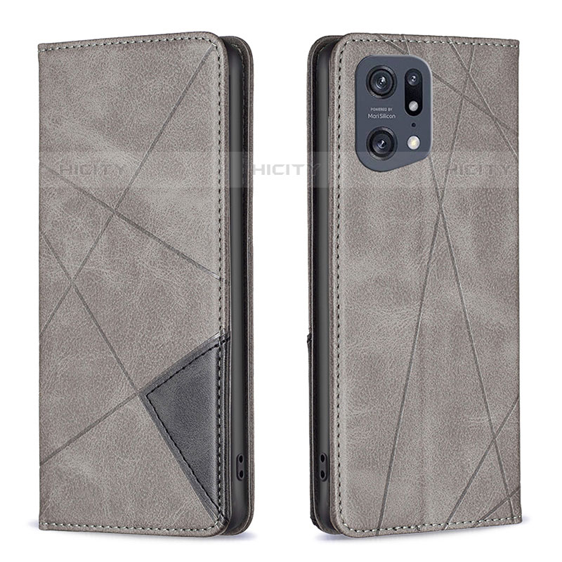 Coque Portefeuille Livre Cuir Etui Clapet B07F pour Oppo Find X5 Pro 5G Plus