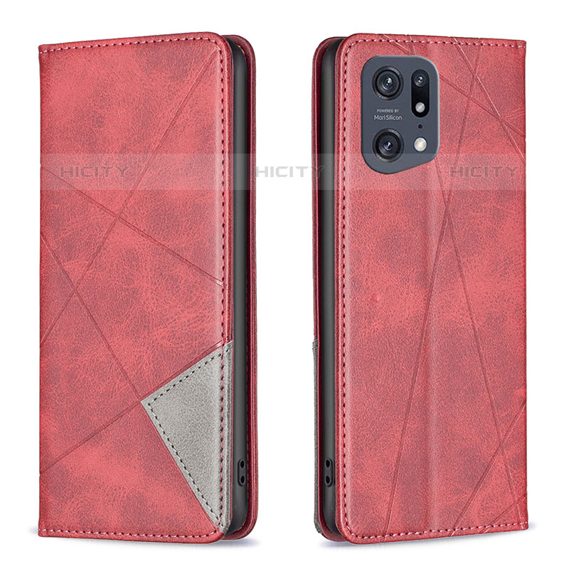 Coque Portefeuille Livre Cuir Etui Clapet B07F pour Oppo Find X5 Pro 5G Plus