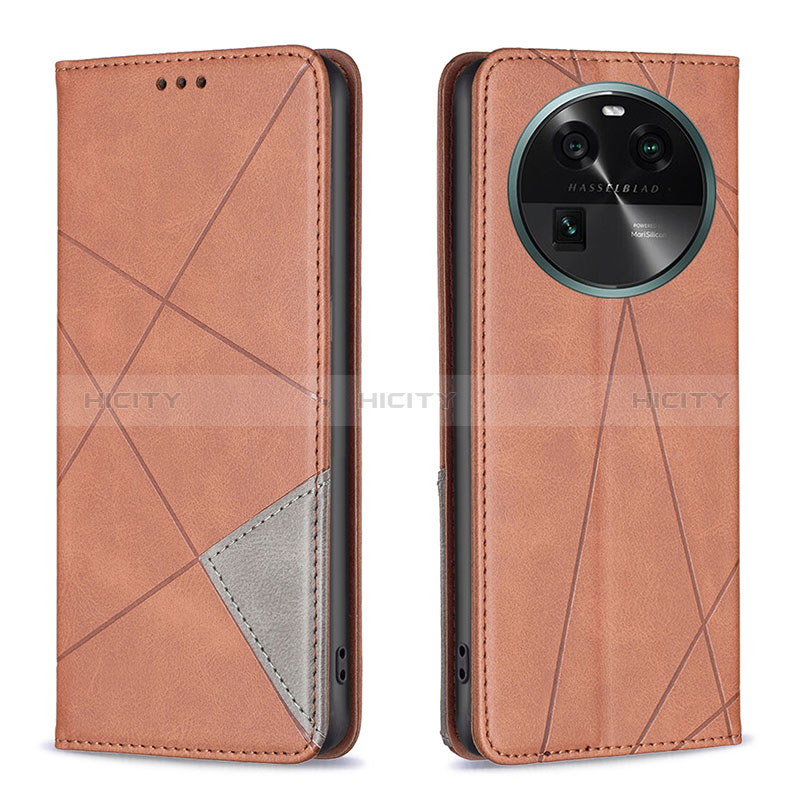 Coque Portefeuille Livre Cuir Etui Clapet B07F pour Oppo Find X6 5G Plus