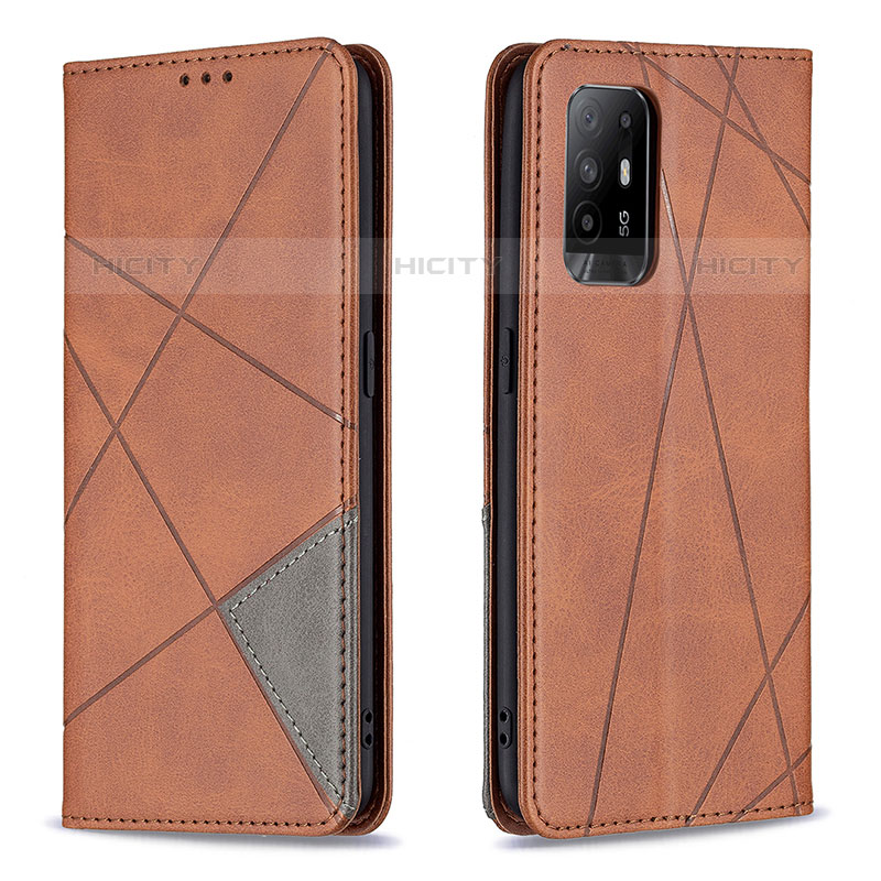 Coque Portefeuille Livre Cuir Etui Clapet B07F pour Oppo Reno5 Z 5G Plus