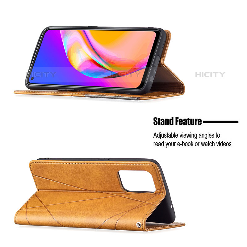 Coque Portefeuille Livre Cuir Etui Clapet B07F pour Oppo Reno5 Z 5G Plus