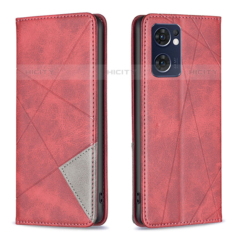 Coque Portefeuille Livre Cuir Etui Clapet B07F pour Oppo Reno7 5G Plus