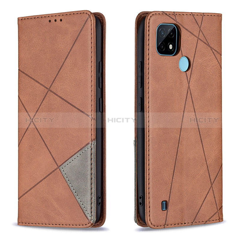 Coque Portefeuille Livre Cuir Etui Clapet B07F pour Realme C21 Plus