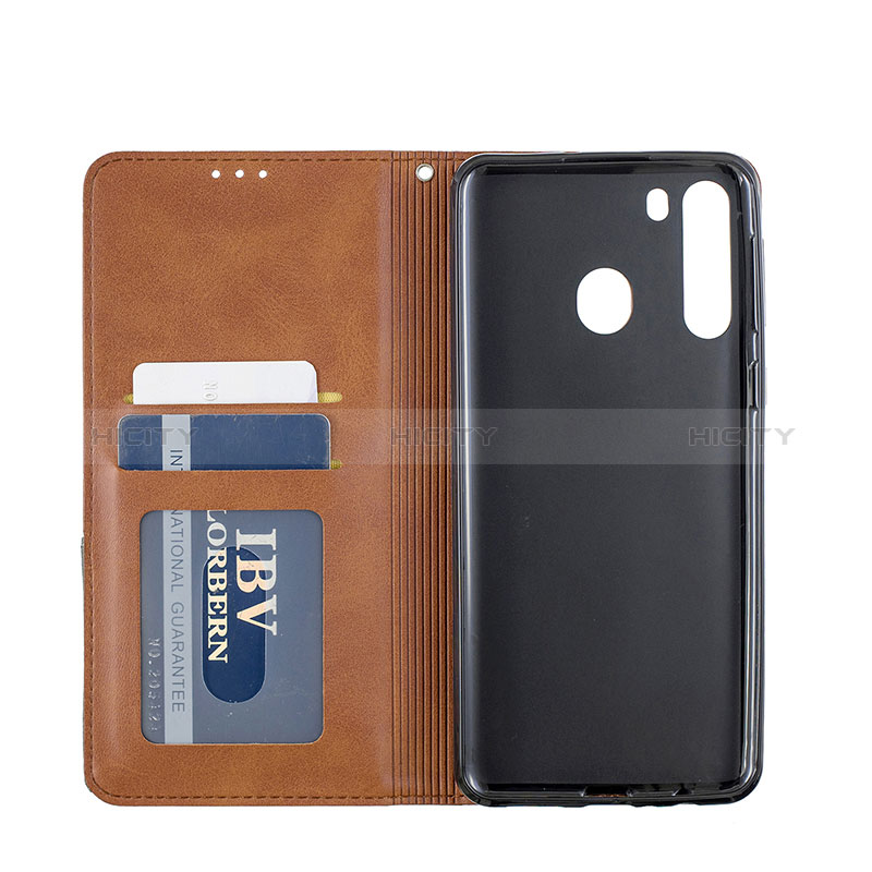 Coque Portefeuille Livre Cuir Etui Clapet B07F pour Samsung Galaxy A21 Plus