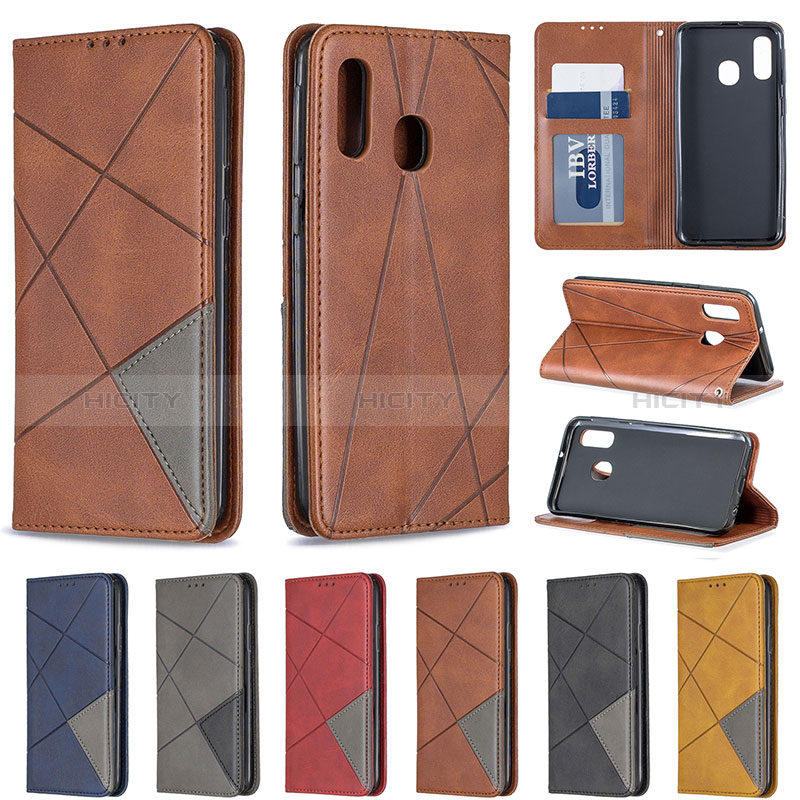 Coque Portefeuille Livre Cuir Etui Clapet B07F pour Samsung Galaxy A40 Plus