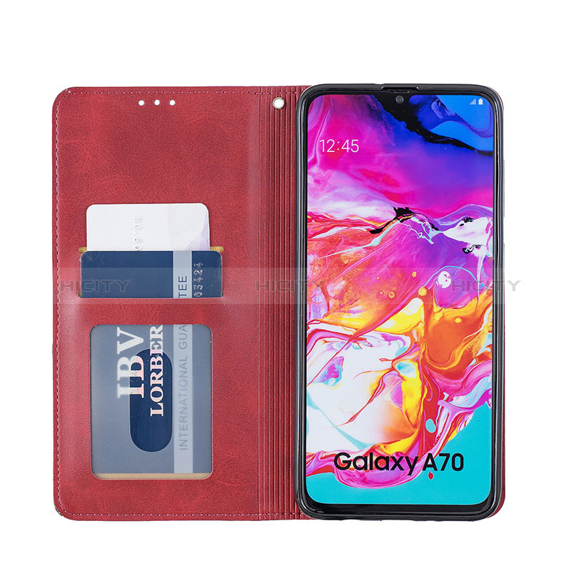 Coque Portefeuille Livre Cuir Etui Clapet B07F pour Samsung Galaxy A70S Plus