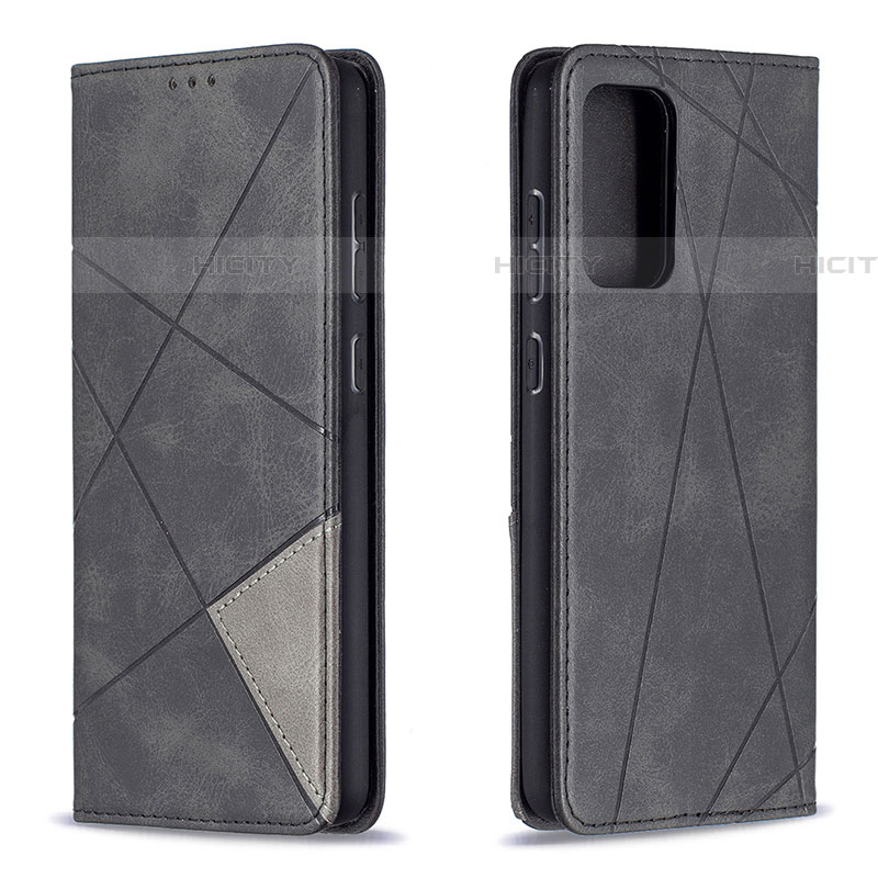 Coque Portefeuille Livre Cuir Etui Clapet B07F pour Samsung Galaxy A72 5G Noir Plus