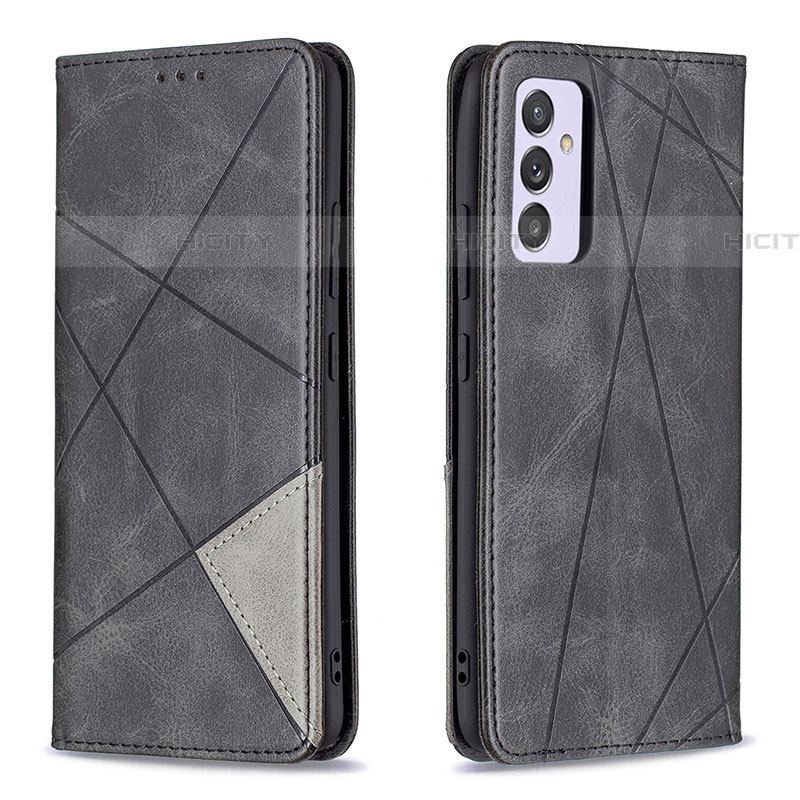 Coque Portefeuille Livre Cuir Etui Clapet B07F pour Samsung Galaxy A82 5G Noir Plus