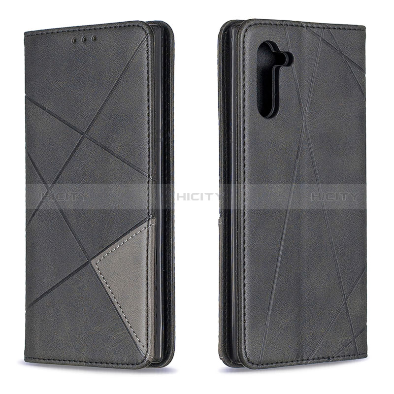 Coque Portefeuille Livre Cuir Etui Clapet B07F pour Samsung Galaxy Note 10 5G Noir Plus