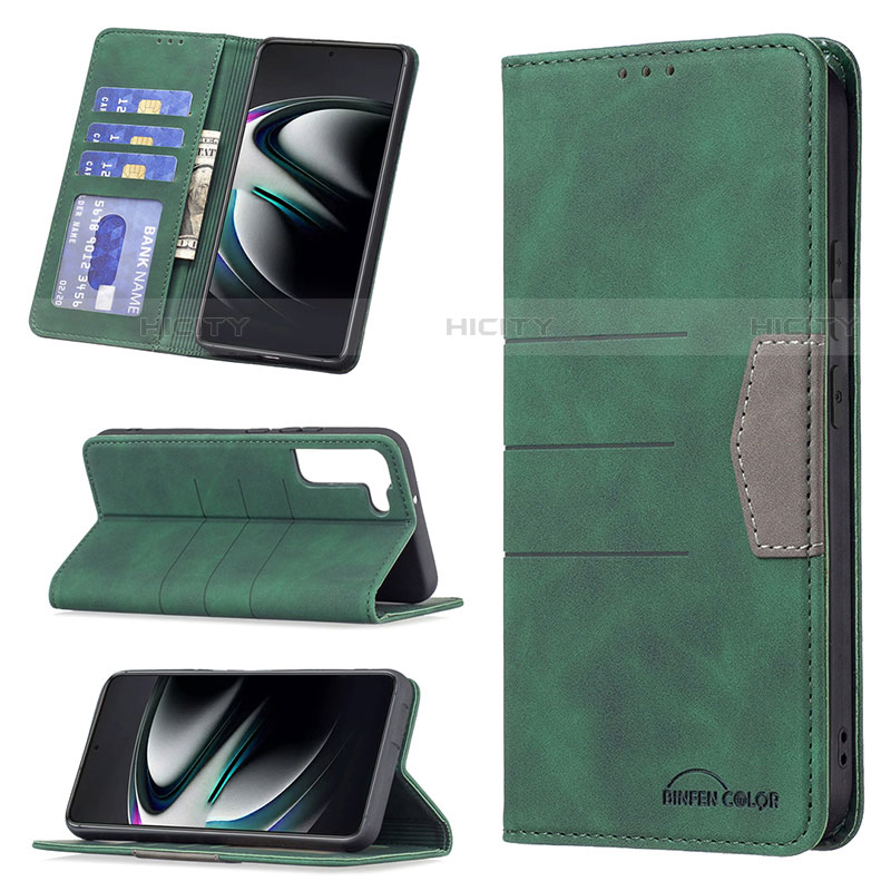 Coque Portefeuille Livre Cuir Etui Clapet B07F pour Samsung Galaxy S21 FE 5G Plus