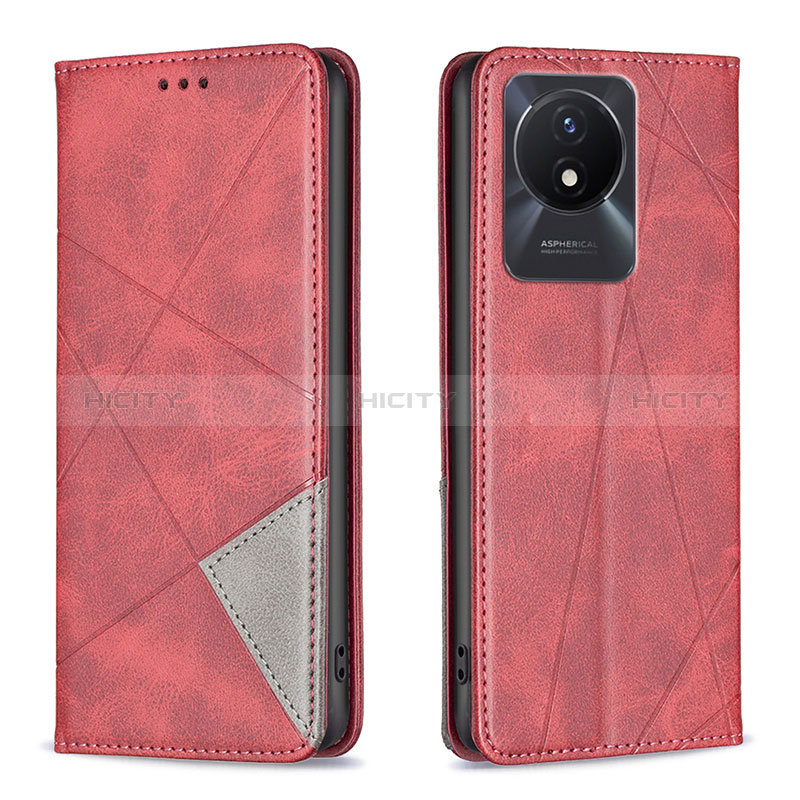 Coque Portefeuille Livre Cuir Etui Clapet B07F pour Vivo Y02 Plus