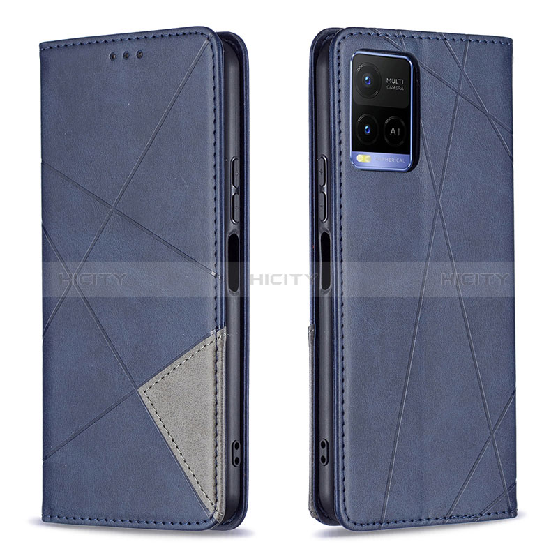 Coque Portefeuille Livre Cuir Etui Clapet B07F pour Vivo Y21 Plus