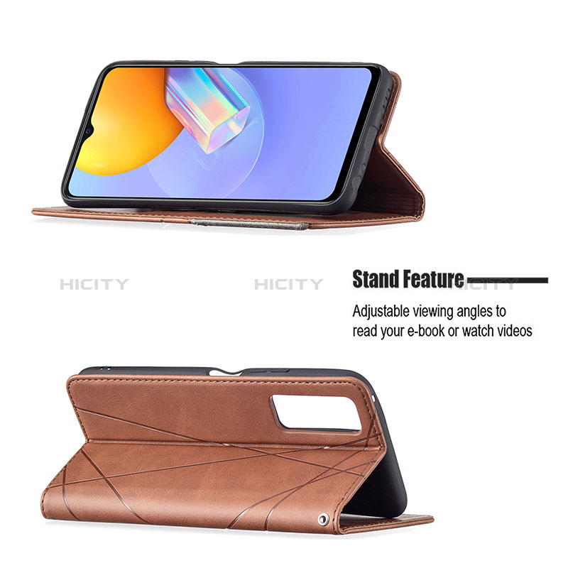 Coque Portefeuille Livre Cuir Etui Clapet B07F pour Vivo Y53s 4G Plus