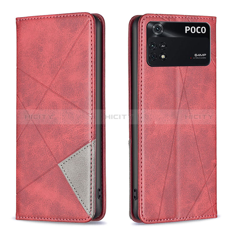 Coque Portefeuille Livre Cuir Etui Clapet B07F pour Xiaomi Poco M4 Pro 4G Plus