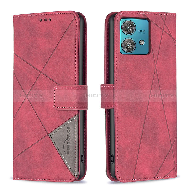 Coque Portefeuille Livre Cuir Etui Clapet B08F pour Motorola Moto Edge 40 Neo 5G Plus