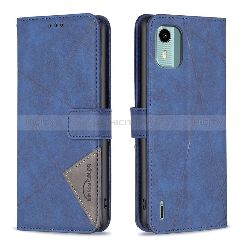 Coque Portefeuille Livre Cuir Etui Clapet B08F pour Nokia C12 Plus