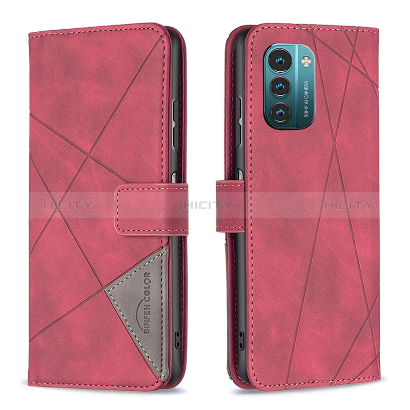 Coque Portefeuille Livre Cuir Etui Clapet B08F pour Nokia G21 Plus