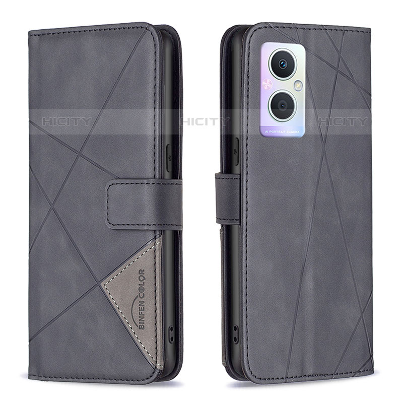 Coque Portefeuille Livre Cuir Etui Clapet B08F pour OnePlus Nord N20 5G Noir Plus