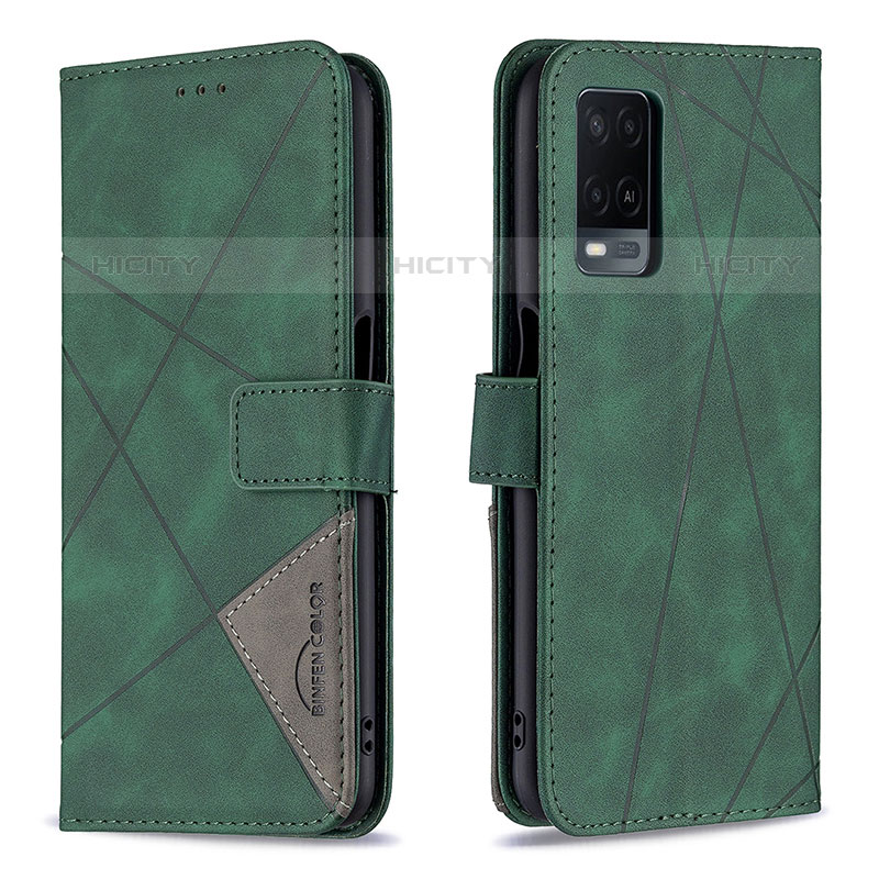 Coque Portefeuille Livre Cuir Etui Clapet B08F pour Oppo A54 4G Plus