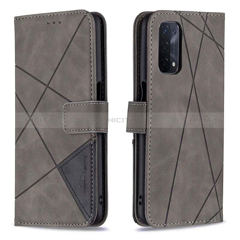 Coque Portefeuille Livre Cuir Etui Clapet B08F pour Oppo A54 5G Plus