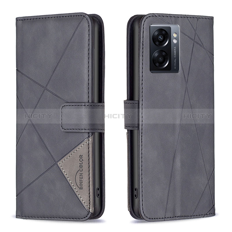 Coque Portefeuille Livre Cuir Etui Clapet B08F pour Oppo A57 5G Plus