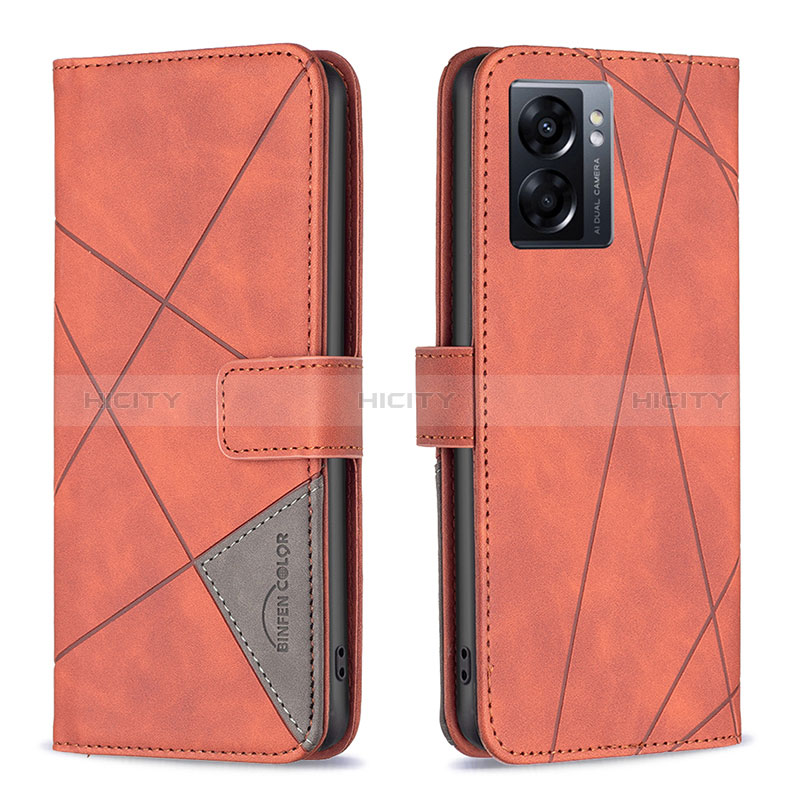 Coque Portefeuille Livre Cuir Etui Clapet B08F pour Oppo A57 5G Plus