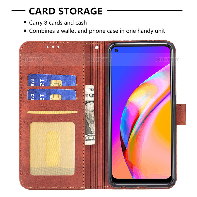 Coque Portefeuille Livre Cuir Etui Clapet B08F pour Oppo A95 5G Plus