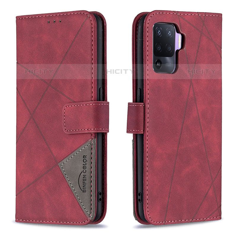 Coque Portefeuille Livre Cuir Etui Clapet B08F pour Oppo F19 Pro Plus