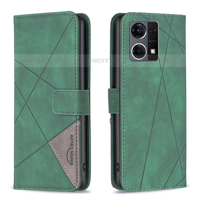 Coque Portefeuille Livre Cuir Etui Clapet B08F pour Oppo F21 Pro 4G Plus