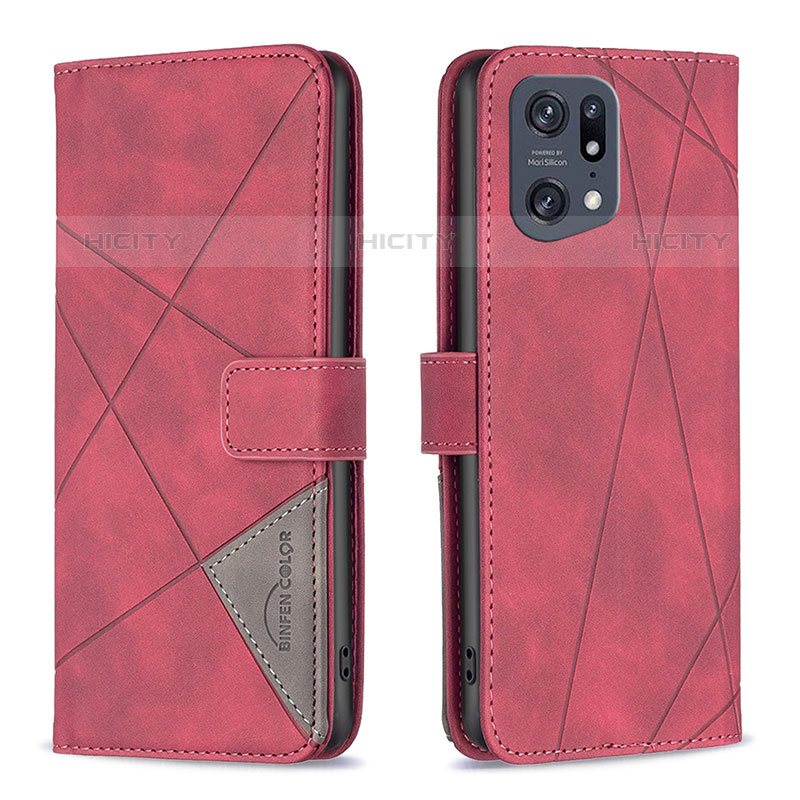 Coque Portefeuille Livre Cuir Etui Clapet B08F pour Oppo Find X5 Pro 5G Plus