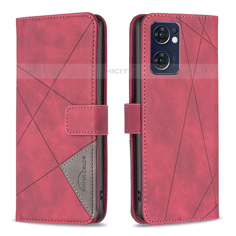 Coque Portefeuille Livre Cuir Etui Clapet B08F pour Oppo Reno7 5G Plus