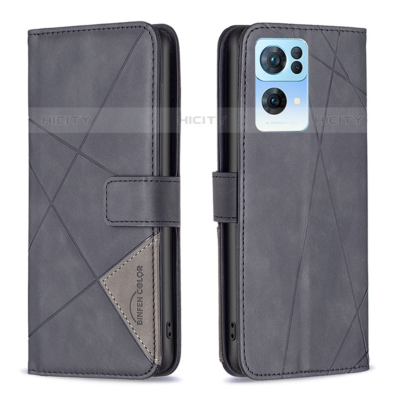 Coque Portefeuille Livre Cuir Etui Clapet B08F pour Oppo Reno7 Pro 5G Plus