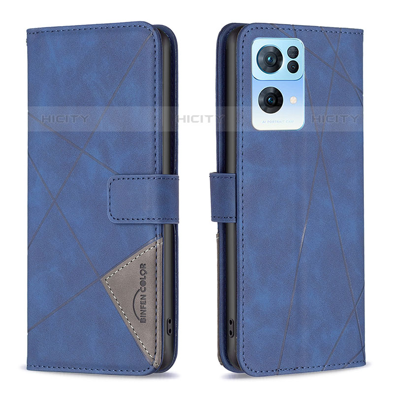 Coque Portefeuille Livre Cuir Etui Clapet B08F pour Oppo Reno7 Pro 5G Plus