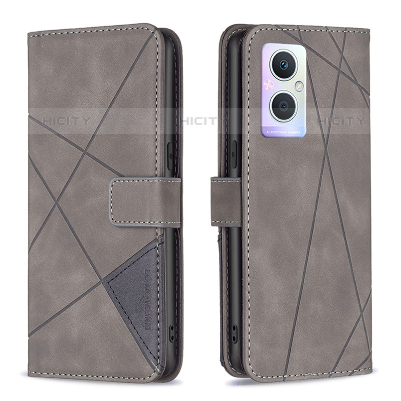 Coque Portefeuille Livre Cuir Etui Clapet B08F pour Oppo Reno8 Lite 5G Plus