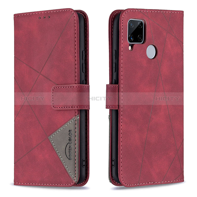 Coque Portefeuille Livre Cuir Etui Clapet B08F pour Realme 7i RMX2193 Plus