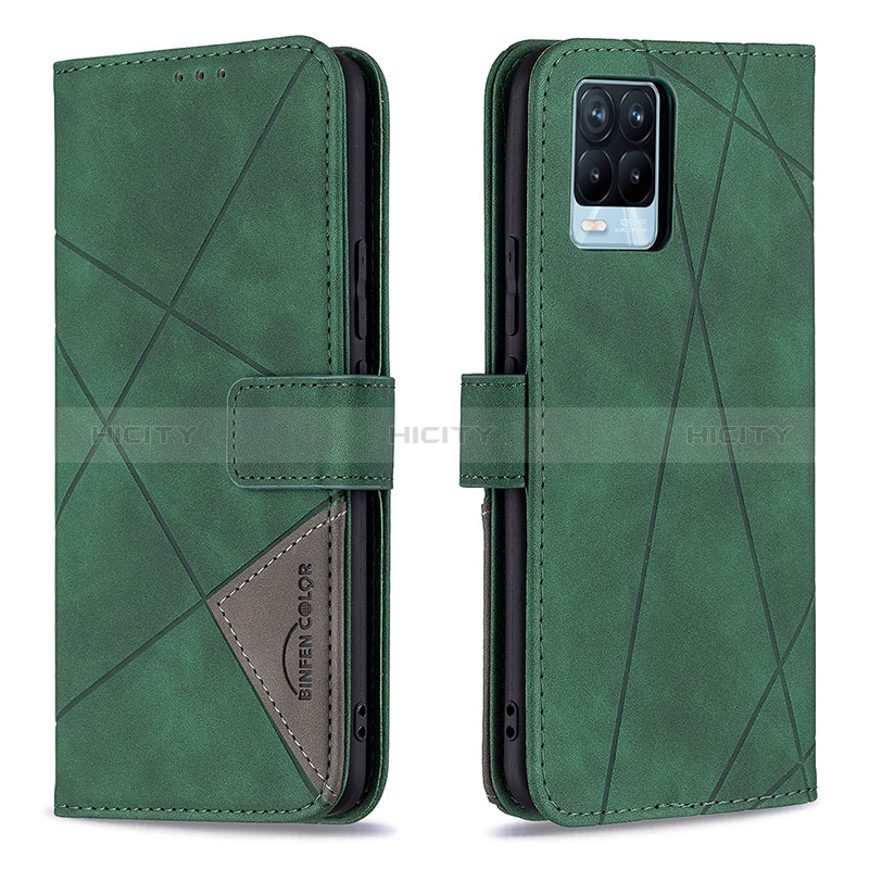 Coque Portefeuille Livre Cuir Etui Clapet B08F pour Realme 8 Pro Plus