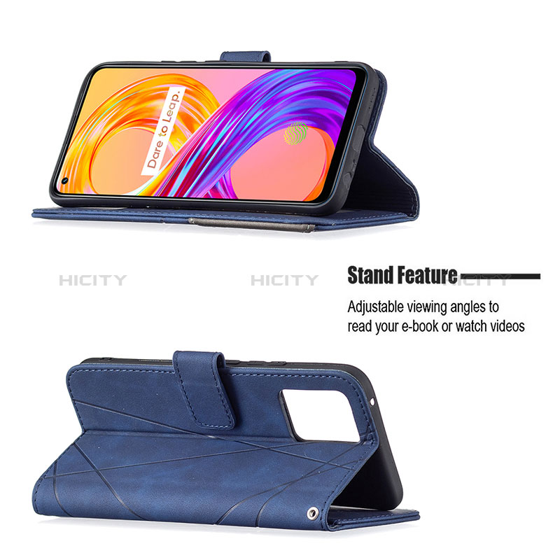 Coque Portefeuille Livre Cuir Etui Clapet B08F pour Realme 8 Pro Plus