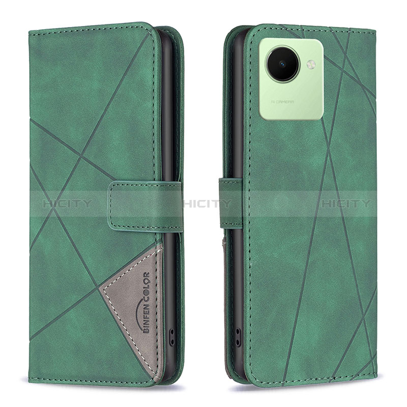 Coque Portefeuille Livre Cuir Etui Clapet B08F pour Realme C30 Plus